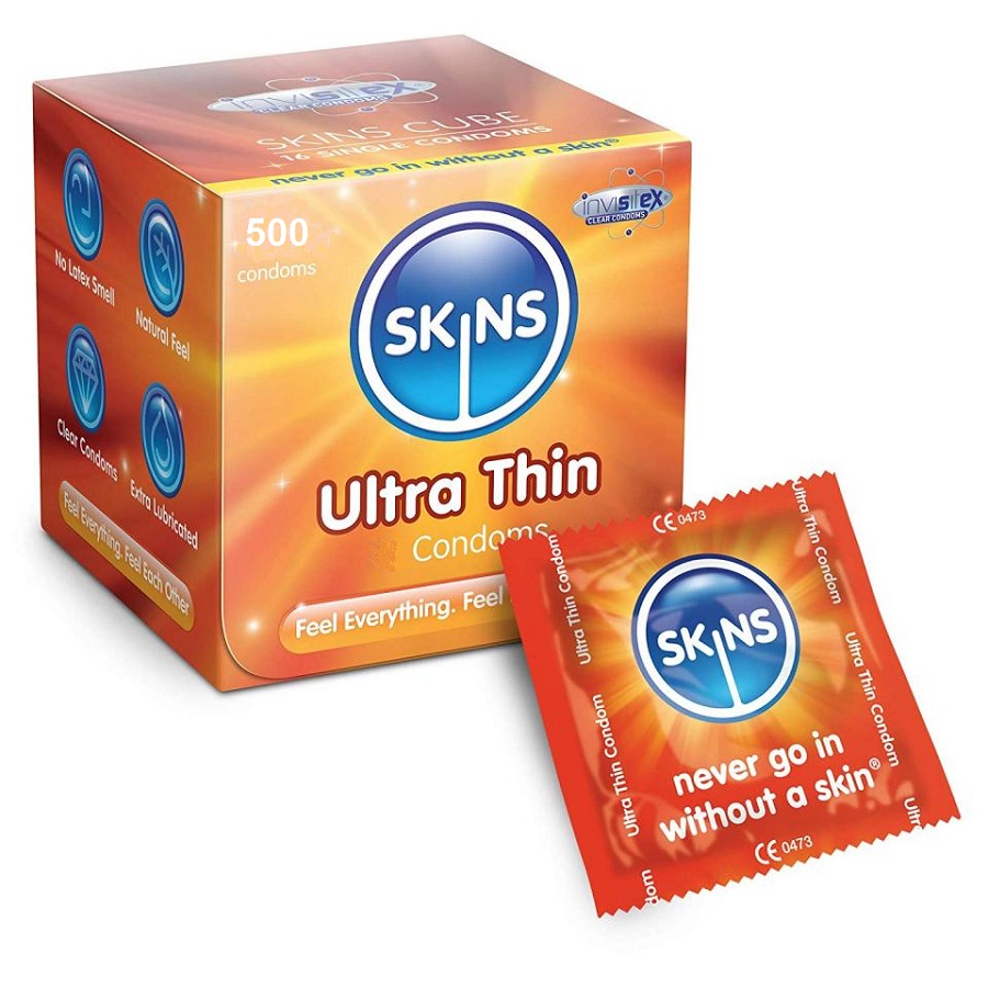 Skins Ultra Thin 500 Pcs Bulk Pack Condoms Wholesale Condoms 