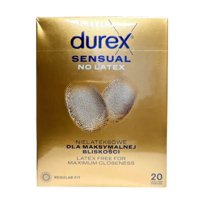 Durex Sensual No Latex 20 pcs condoms pack