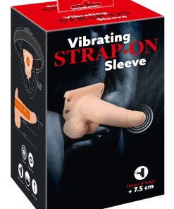 Vibrating Strap-On Sleeve