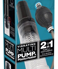 Vibrating Multi Pump & Masturbator