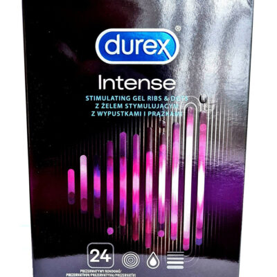 Durex Intense 24 pcs pack condoms