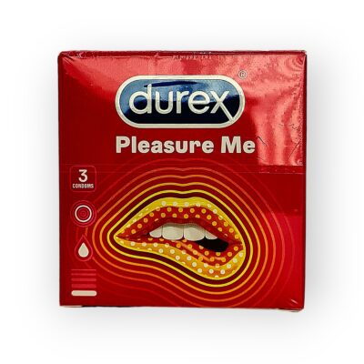 Durex Pleasure Me 3 pcs condoms pack