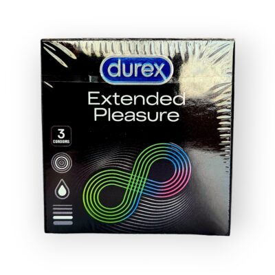 Durex Extended Pleasure 3 pcs condoms pack