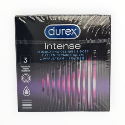 Durex Intense 3 pcs. condoms pack