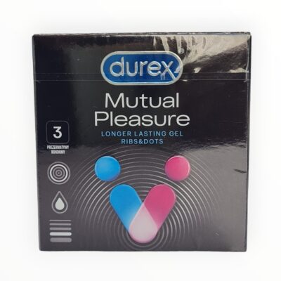 Durex Mutual Pleasure 3 pcs. condoms pack
