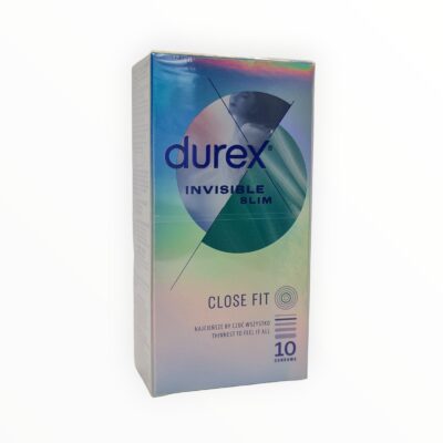 Durex Invisible Close Fit 10 pcs condoms pack
