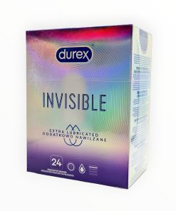 Durex Invisible Extra Lubricated 24 pcs. condoms 1