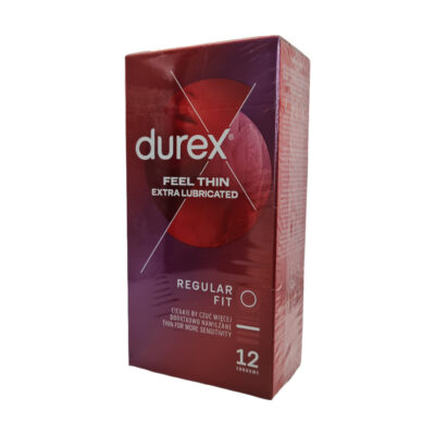 Durex Thin Feel Extra Lubricated 12 pcs.