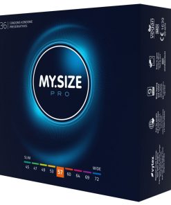 My.Size PRO 57 mm 36 pcs. a box of condoms