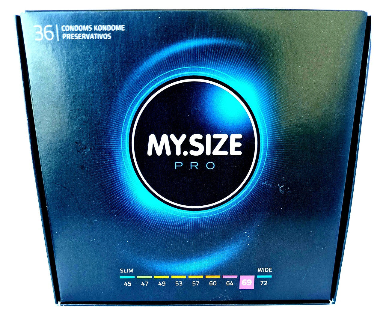 My.Size PRO 69 mm 36 pcs. a box of condoms