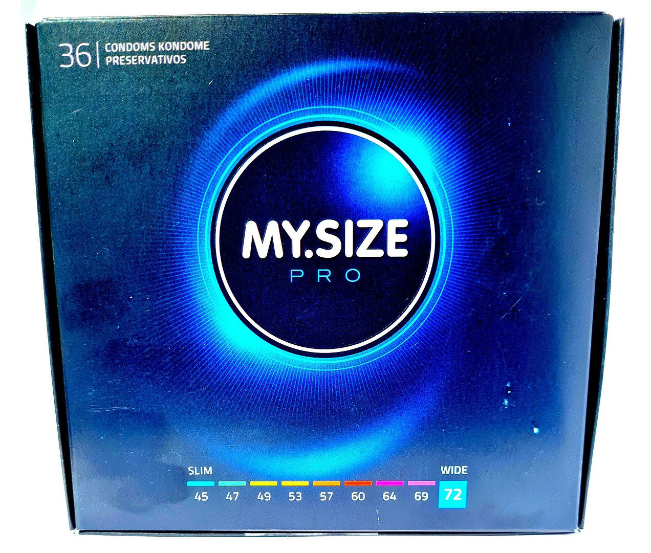 My.Size PRO 72 mm 36 pcs. box condoms