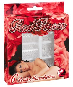 Red Roses Penis Sleeves