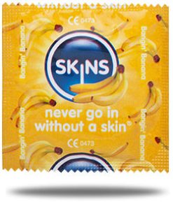 Skins Banana condoms 100 pcs.