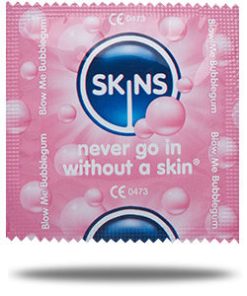 Skins Bubblegum condoms 100 pcs.