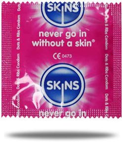 Skins Ribs & Dots condoms 100 pcs.