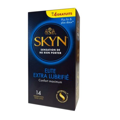 SKYN Elite Extra Lubricated 14 pcs. condoms pack