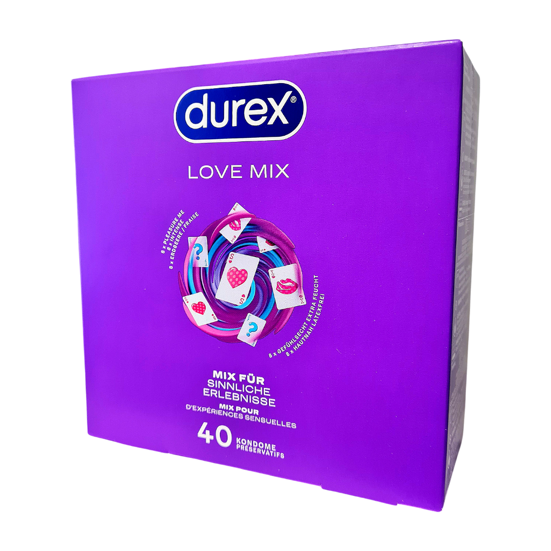 Durex Love Mix 40 pcs. condoms 1 Durex Love Mix 40 pcs. condoms 1