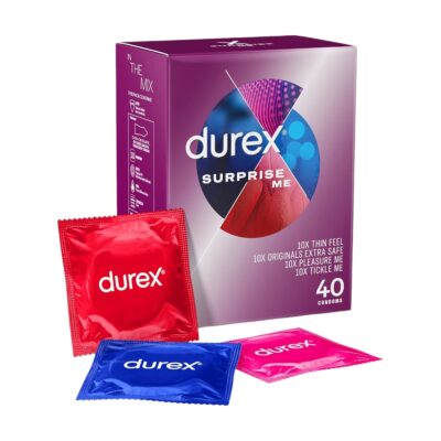 Durex Surprise Me 40 pcs condoms pack