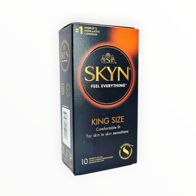 SKYN Kinfg Size 10 pcs. condoms pack