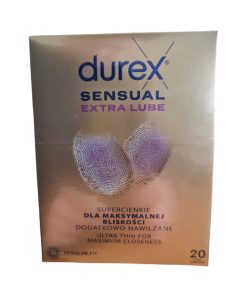 Durex Sensual Extra Lube 20 pcs. 1