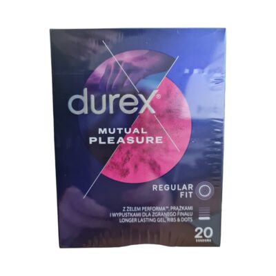 Durex Mutual Pleasure 20 pcs condoms pack