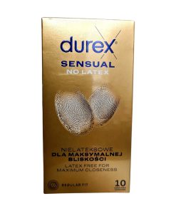 Durex Sensual No Latex 10 pcs. pack 1