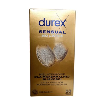 Durex Sensual No Latex 10 pcs condoms pack