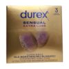 Durex Sensual Extra Lube 3 pcs pack 1