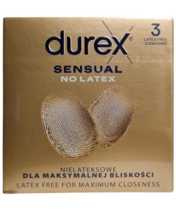Durex Sensual No Latex 3 pcs. 1