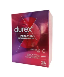 Durex Feel Thin Extra Lubricated 24 pack 1