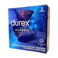 Durex Classic 3 pcs condoms pack 1