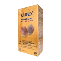 Durex Sensual Extra Lube 10 pcs pack 1 Durex Sensual Extra Lube 10 pcs pack 1