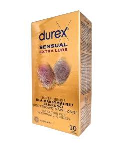 Durex Sensual Extra Lube 10 pcs. 1